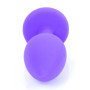 Силіконовий анальний затор Boss Series - Jewellery Purple Silicon PLUG Medium Red M, BS6400086
