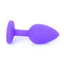 Силіконовий анальний затор Boss Series - Jewellery Purple Silicon PLUG Medium Red M, BS6400086