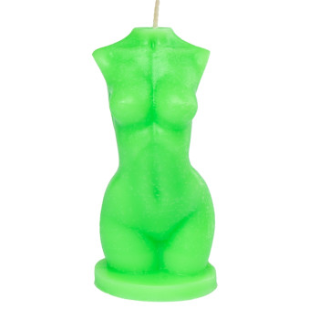 Свеча LOVE FLAME - Lady Green Fluor, CPS12-GREEN