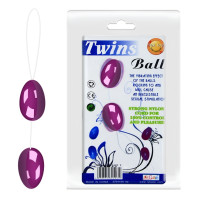 Анальні кульки BAILE - TWINS BALL, BI-014036-2