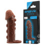 Насадка - презерватив Brave Man, BI-016012 (коричнева)