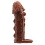 Насадка - презерватив Brave Man, BI-016012 (коричнева)