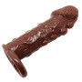 Насадка - презерватив Brave Man, BI-016012 (коричнева)
