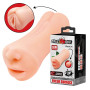 Мастурбатор 2 в 1 CRAZY BULL - Gemini Realistic Oral Sex Sensations, BM-009215U