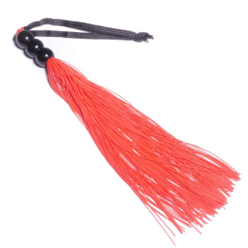 Силіконовий флогер (довжина 26 см) Fetish Boss Series - Silicone Whip Red 10", BS6100038