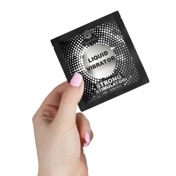 Стимулюючий гель Secret Play - Strong Liquid Vibrator sachet, 2 ml