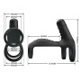 Насадка с вибрацией Pretty Love - VIBRATING PENIS SLING, 10 vibration functions, BI-210276