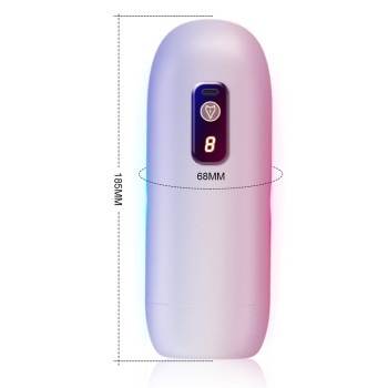 Автоматический мастурбатор FOX - USB Rechargeable, 8 vibration functions, BS6300068