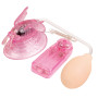 Вакуумная помпа для клитора с вибростимуляцией BAILE - BUTTERFLY CLITORAL PUMP, BI-010125R