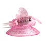 Вакуумная помпа для клитора с вибростимуляцией BAILE - BUTTERFLY CLITORAL PUMP, BI-010125R