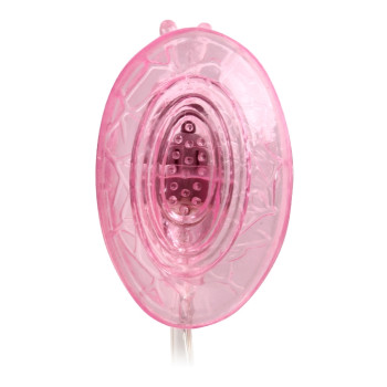 Вакуумная помпа для клитора с вибростимуляцией BAILE - BUTTERFLY CLITORAL PUMP, BI-010125R