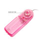 Вакуумная помпа для клитора с вибростимуляцией BAILE - BUTTERFLY CLITORAL PUMP, BI-010125R