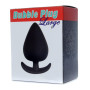 Анальний плаг Boss Series - Bubble Plug Large Black, BS6700059