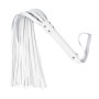 Флогер з натуральної шкіри Flirty Leather - White, BG-00034