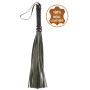 Флогер з натуральної шкіри Flirty Leather - Dark Green, BM-00007