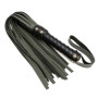 Флогер з натуральної шкіри Flirty Leather - Dark Green, BM-00007