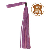 Флогер з натуральної шкіри Flirty Soft Leather - Violet, BM-00024