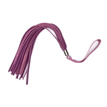 Флогер з натуральної шкіри Flirty Soft Leather - Violet, BM-00024