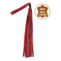 Флогер з натуральної шкіри Flirty Soft Leather - Red, BM-00025