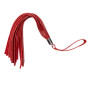 Флогер з натуральної шкіри Flirty Soft Leather - Red, BM-00025