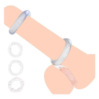 Набір ерекційних кілець Stay hard, CN-330300012 Blue