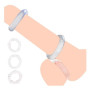 Набір ерекційних кілець Stay hard, CN-330300012 Blue
