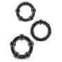 Набір ерекційних кілець Stay hard, CN-330300012 Black