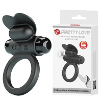 Эрекционное кольцо с вибрацией Pretty Love Vibrant penis ring - DEBONAIRE, BI-210316