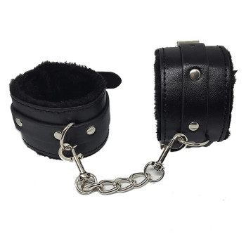Кайдани з хутром SKN-C053, BLACK