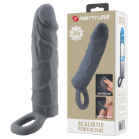 Насадка на пеніс Pretty Love - Realistic Penis Sleeve