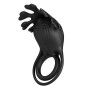 Эрекционное виброкольцо на член Pretty Love - Vibration Penis Ring Ruben Black