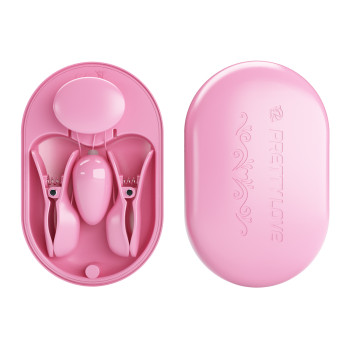 Електростимулятор і вібратор для грудей PRETTY LOVE - Surprise Box Pink