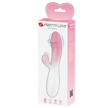 Вібратор серії Pretty Love - SNAPPY light pink, BI-014173-A5