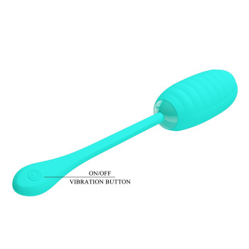 Віброяйце серії Pretty Love - Kirk EGG Green, BI-014654-4