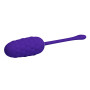 Виброяйцо с рельефным дизайном Pretty Love - MARINA EGG Purple, BI-014708-3