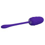 Виброяйцо с рельефным дизайном Pretty Love - MARINA EGG Purple, BI-014708-3