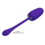 Виброяйцо с рельефным дизайном Pretty Love - MARINA EGG Purple, BI-014708-3