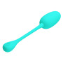 Перезаряжаемое виброяйцо Pretty Love - Knucker Green, BI-014786-4