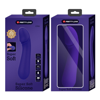 Вибромассажер для стимуляции точки G Pretty Love - Cetus Dark Purple, BI-014723-3