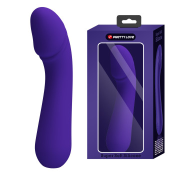Вибромассажер для стимуляции точки G Pretty Love - Cetus Dark Purple, BI-014723-3