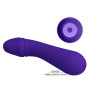 Вибромассажер для стимуляции точки G Pretty Love - Cetus Dark Purple, BI-014723-3
