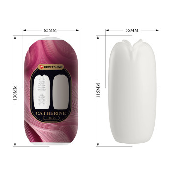 Мастурбатор яйце Pretty Love Catherine - Olga White, BI-014932-4-2