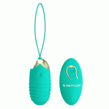 Віброяйце серії Pretty Love - Jessica Dream chaser 3 Green, BI-014362W-3A4