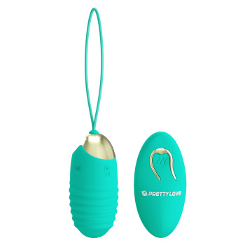 Віброяйце серії Pretty Love - Jessica Dream chaser 3 Green, BI-014362W-3A4