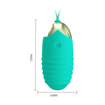 Віброяйце серії Pretty Love - Jessica Dream chaser 3 Green, BI-014362W-3A4