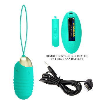 Віброяйце серії Pretty Love - Jessica Dream chaser 3 Green, BI-014362W-3A4