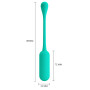 Виброяйцо с дистанционным управлением Pretty Love - Lechies Dream chaser 5 Green, BI-014867W-A4