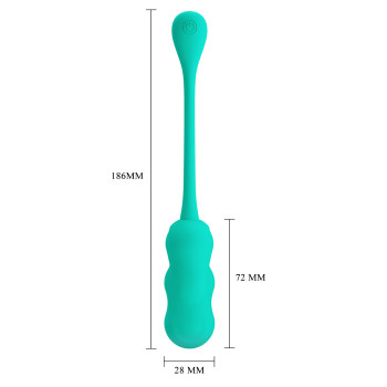 Віброяйце з дистанційним керуванням Pretty Love - Leshy Dream Chaser 4 Green, BI-014868W-A4