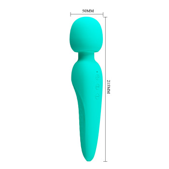 Вібромасажер Pretty Love - Meredith USB Green, BI-014668-4