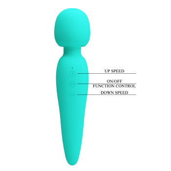 Вібромасажер Pretty Love - Meredith USB Green, BI-014668-4